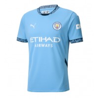 Koszulka piłkarska Manchester City Kevin De Bruyne #17 Strój Domowy 2024-25 tanio Krótki Rękaw